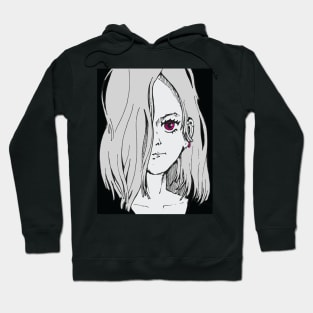 Portrait girl Hoodie